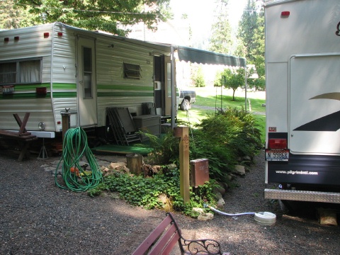 Our old trailer