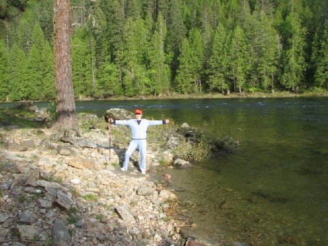 Flamingo Beach in early May